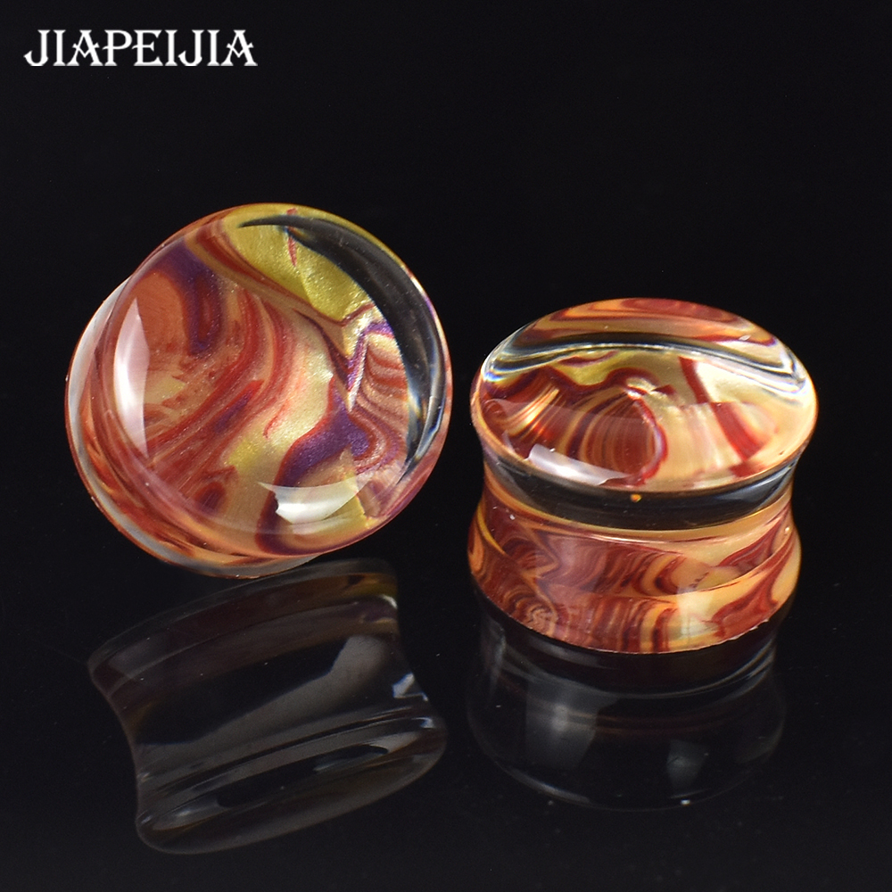 6-50mm 2Pcs Big Size Ear Gauges Tunnels Ear Plugs Stretcher Expander Body Jewelry for Women Men c7025 5 d4942