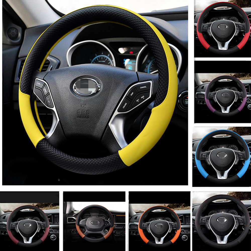 Car Handle Cover For Chevrolet Orlando Equinox sierado Suburban Sonic LT-RS Sail Spark Trax Traverse Car Steering Wheel Cover 3bfdf