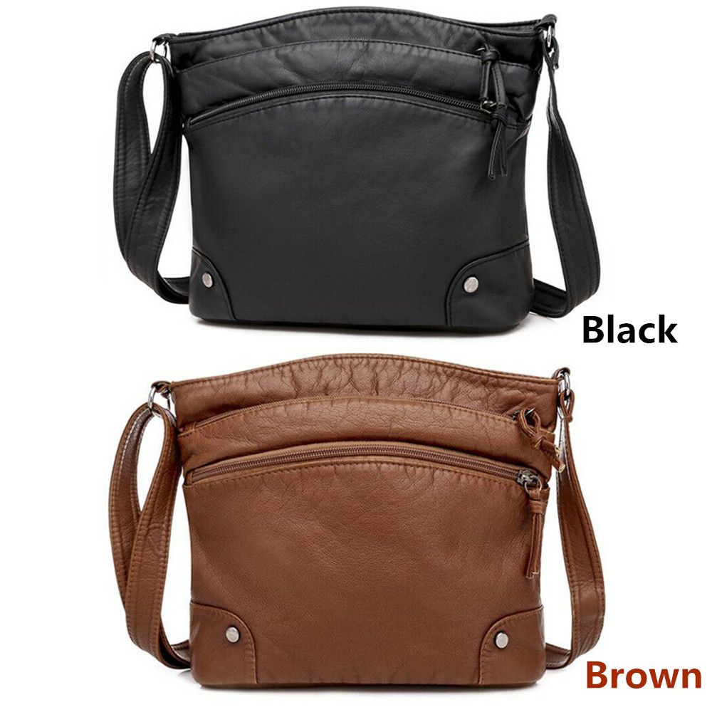 Women Shoulder Bags Handbag Crossbody Phone Purse Pack PU Leather Messenger Bag
