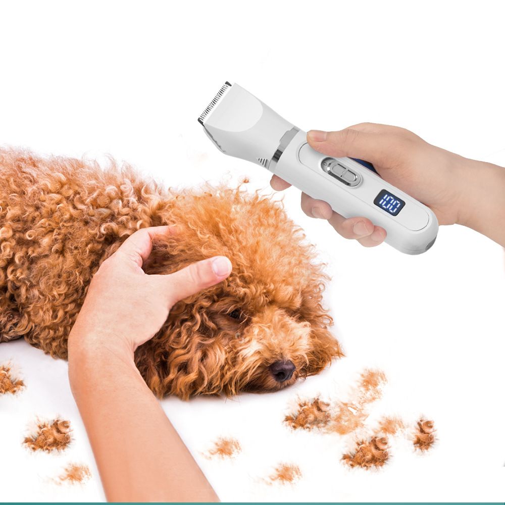 Dog Clippers Electric Professional Silent Hair Cutter USB Rechargeable Pet Grooming Clipper Free shipping
