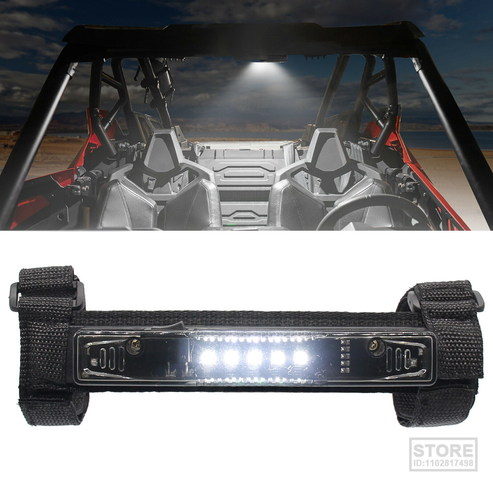 For Can-am Maverick X3 Universal Roll Bar LED Light UTV ATV Polaris RZR 800 900 1000 XP Turbo Cf Moto Accessories New