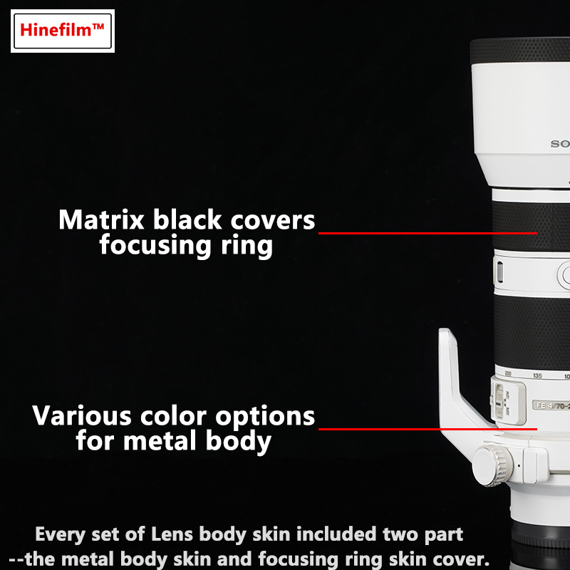 Strolling Donkey is suitable for Sony 70-200 F4 G first generation lens protection film 70200F4 sticker 3M