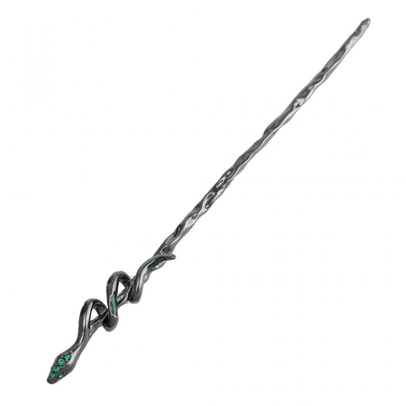 Spirit snake hairpin snake courtyard girl hairpin senior cold wind Slytherin green snake dark hair ornament girl