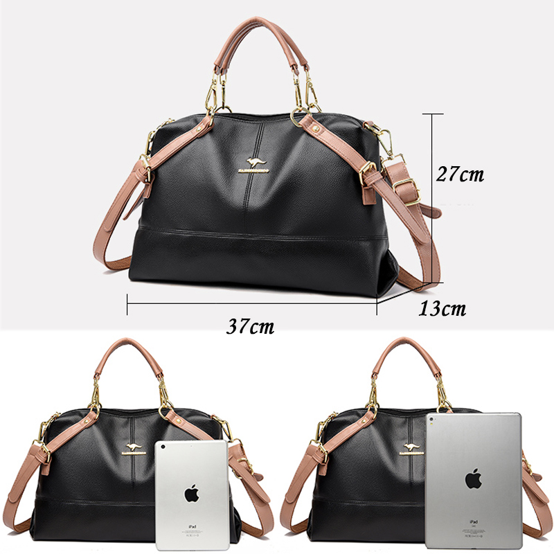 Elegrant Women's Handbags Premium Leather Large Capacity Women's Large Capacity Handbag Women's Casual Handbags Bolsa 2022 New