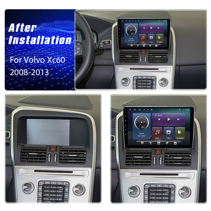 2 Din Android Car Radio Multimedia Carplay For Volvo XC60 que 1 2008 2009 2010 2011 2012 2013 4G Wifi GPS DVD Autoradio Stereo