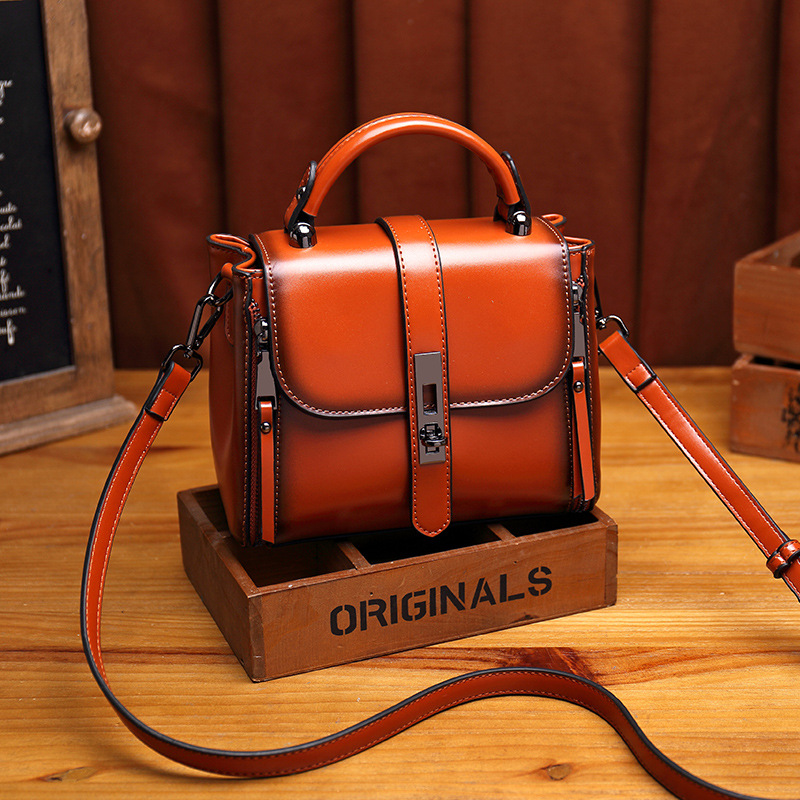 Luxury Designer Bags Ladies Genuine Leather Handbags Women Top Handle Bags Big Large Vintage Female Shoulder Bags For Women