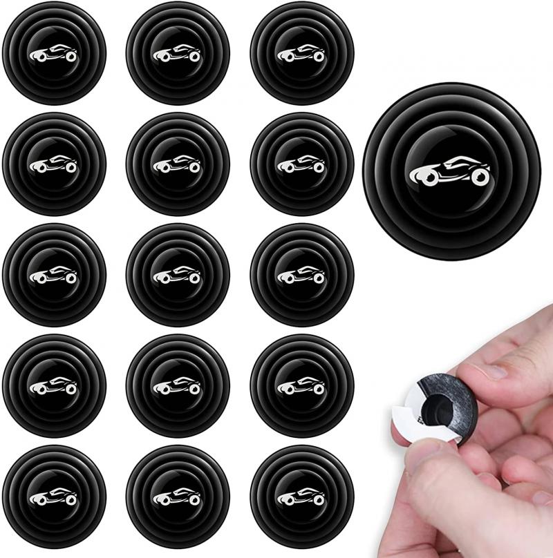 10PCS Car Door Bumper Protector Stickers Universal Shock Absorbing Mute Shock Noise Gaskets Bumper Protector for Cars Trucks SUV 3360f 5 84ea2