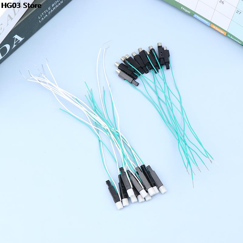 10pcs 21cm Piezoelectric Fire Wire Copper Cap Electronic Igniter Spray Lighter Stove Replacement Parts Piezoelectric Accessories