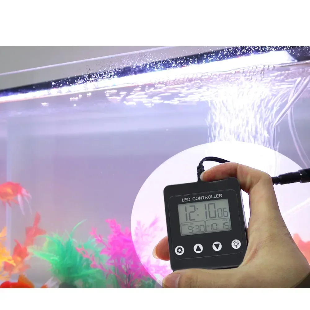 Timer Controller Equipment Dimming Tank Fish Lighting Accessories LED Dimmer Spectrum Light Full System And Aquarium