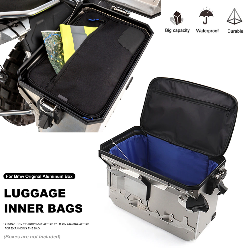 R1200GS R1250GS LC ADV Motorcycle Inner Bags F750GS F850GS F800GS New Accessories lage bags Side Aluminium Tool Box Bag