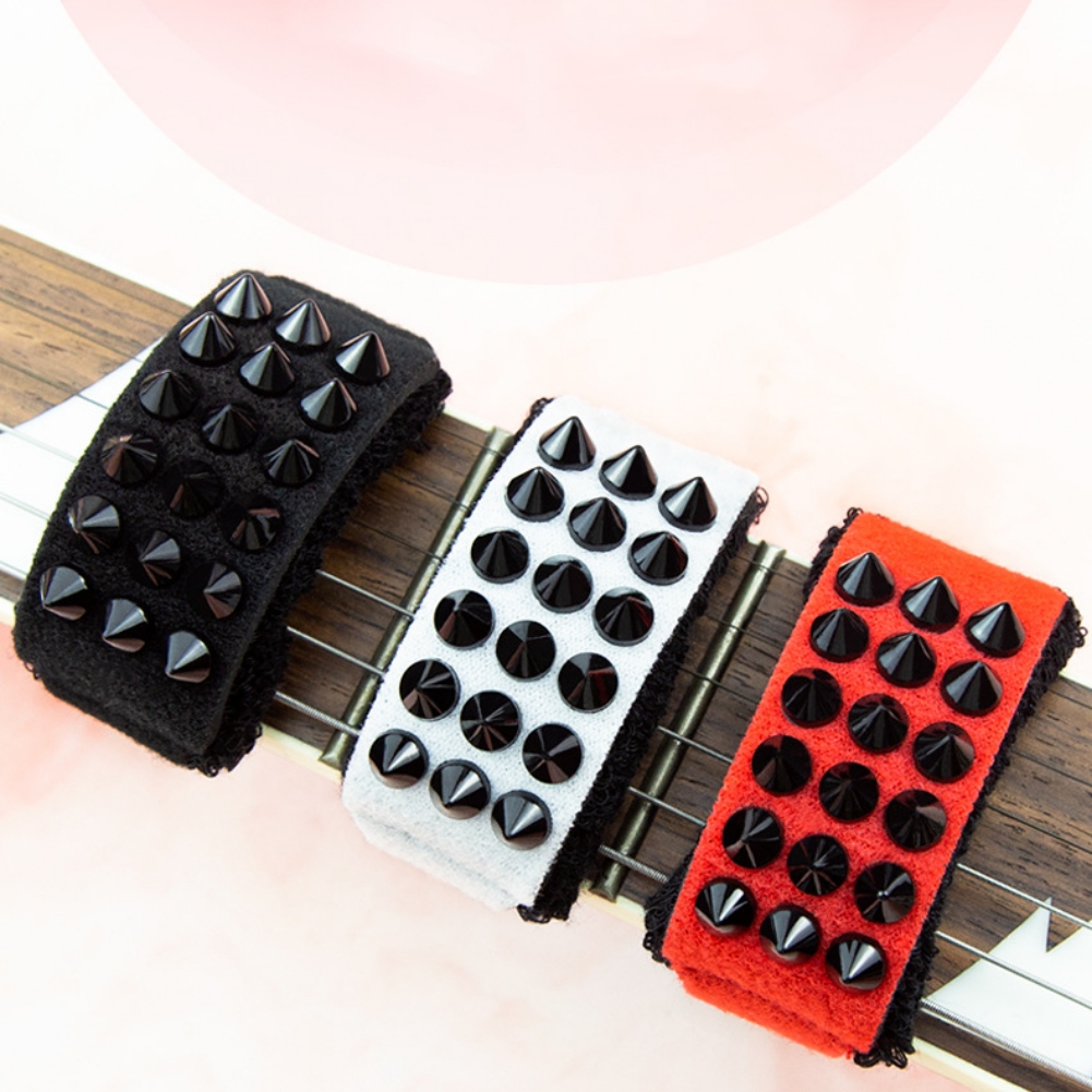 7 Strings Guitar Bass Fretboard Muting Dampeners String Wraps Accessorys 19CM Muting Wrap Noise Reducer For Electric Guitar Bass