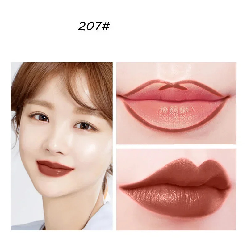 612 Pcs Lip Liner Matte Lipstick Pencil Set Waterproof Velvet Nude Lipstick Pencil Sexy Red Brown Pigments Non-stick Cup Makeup 240705
