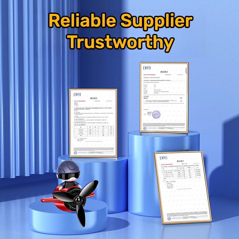 Car Styling Small Aircraft Air Vent Fragrance Rotating With AC Wind Car Interiors Decorations ddmysmile Remove Odor Car Air Freshener Smile