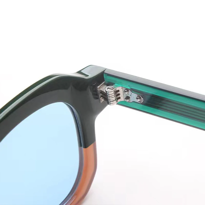 Women Sunglasses Uv400 Outdoor High Quality Acetate Vintage Handmade Colored Travel Eyeglasses For Men Personalized SUN ddmysmile GLASSES Smile
