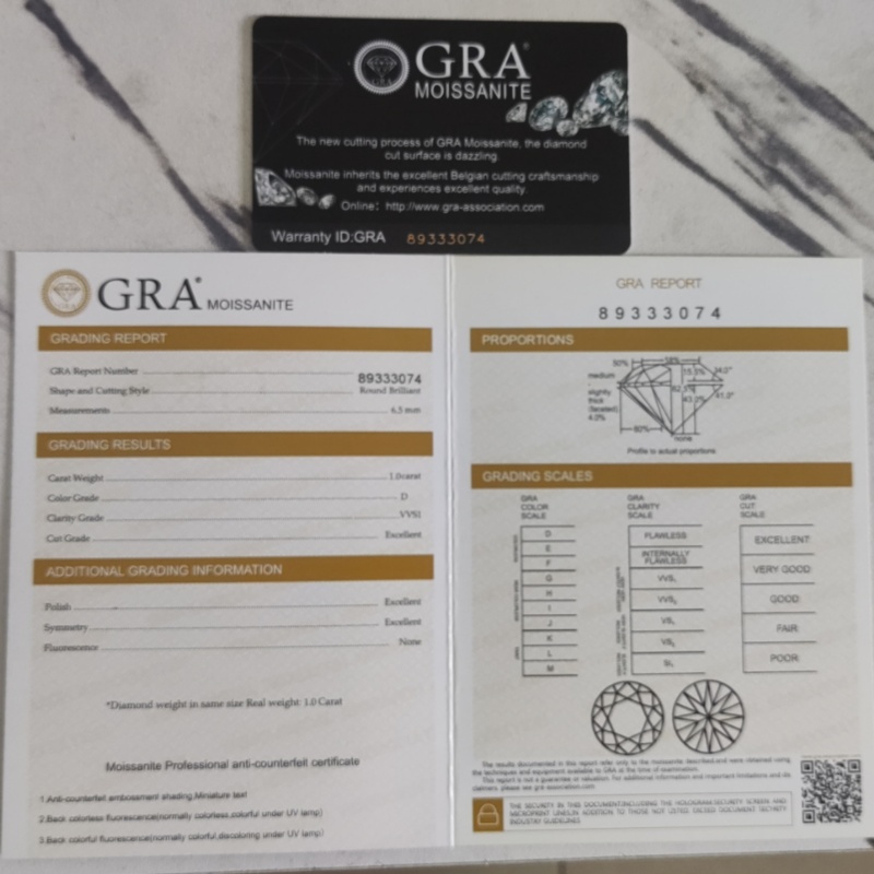 AIOSC Oval Cut Loose Real Moissanite Stone ViVid Blue Moissanites Gemstones for Diamond Ring with GRA Certificate Precious Gems