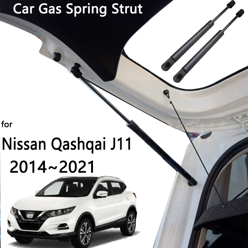 For Nissan Qashqai J11 2014~2021 Tailgate Gas Lift Supports Strut Trunk Prop Rod Shock Damper Car Accessories