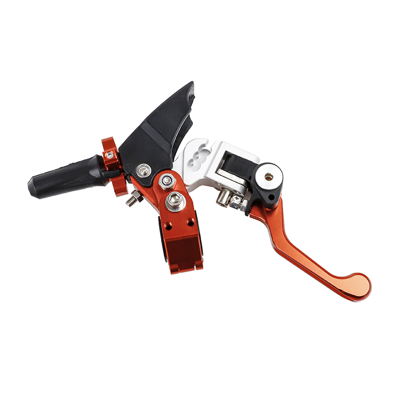 Labor-Saving Pitbike Motorcycle Handles Moped Pit Bike Brake Handle Scooter Folding 360 Degree Clutch Brake Universal Anti-Drop