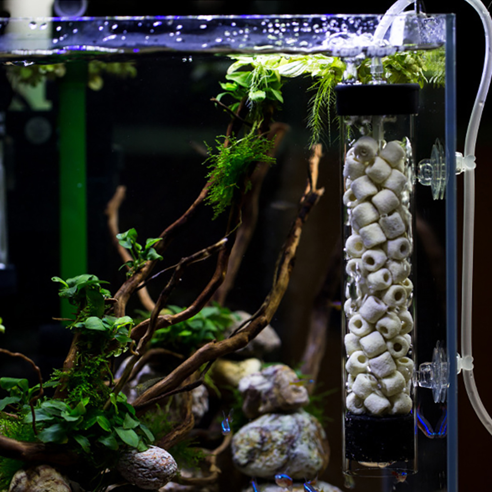 Anti-splash Oxygen Disintegrator Reverse Gas Lift Filter Fish Tank Air Oxygen Pump Oxygen Disintegrator 7.87 Inch/ 11.02 Inch