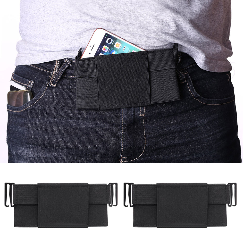 Wallet Portable Travel Waist Invisible Packs Bag Mini Pouch for Key Card Phone Sports Outdoor Security Wallet Phone Fanny Purse smile