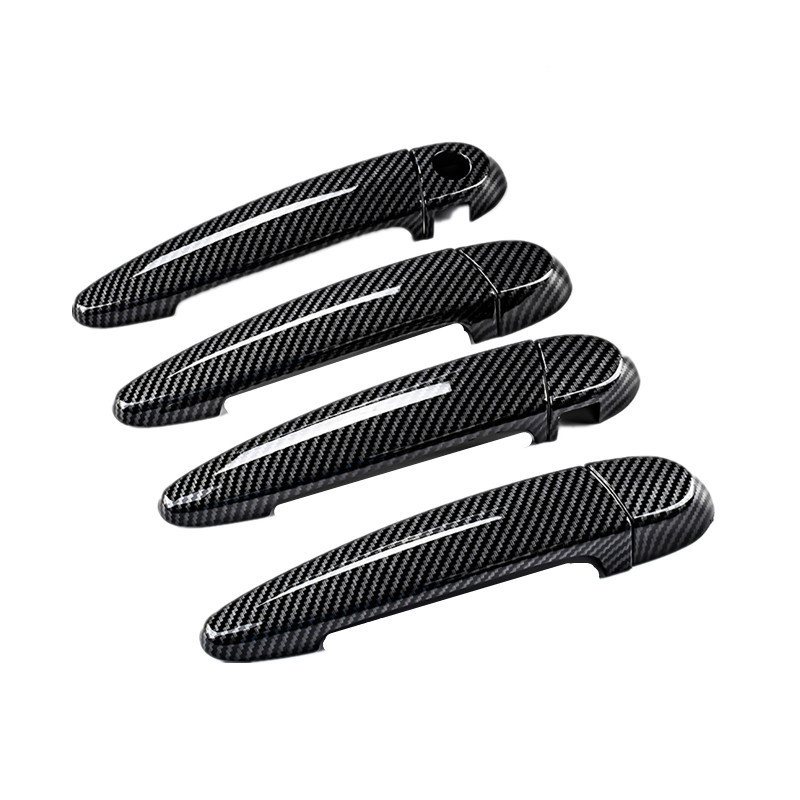 LHD Car Exterior Door Handle Covers Trims For 1 3 Series E87 E90 E91 E92 E93 F30 X1 X2 X3 X4 X6 Gloss Black Auto Accessories 21726 5 1f562