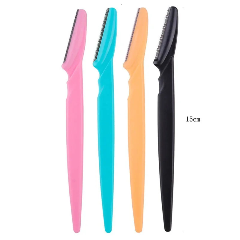Yunduogirl 4/10/15Pcs Eyebrow Trimmer Blade Shaver Portable Face Razor Eye Brow Epilation Cutters Razor for Woman 240621