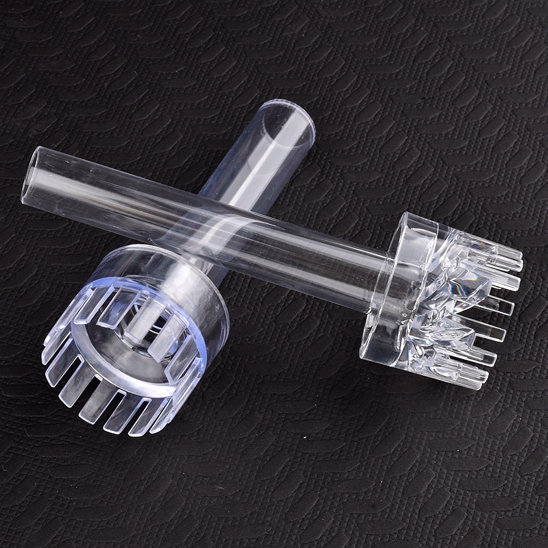 16/20mm Aquarium Skimmer Float Acrylic Lily Pipe Spin Surface Inflow Aquarium Water Plant Filter Cleaning Fish Tank Accessories