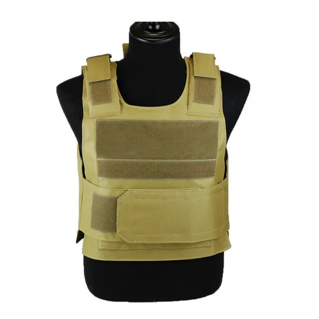 High Quality Tactical Vest Down Body Armor Plate Tactical Airsoft Carrier Vest CP Camo Hunting Hiking Cs Clothes