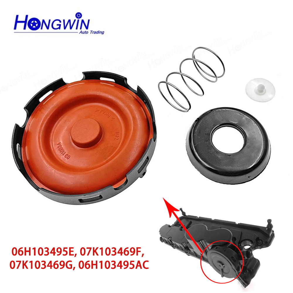 PCV Vae Diaphragm Kit 917-064 For VW Golf Jetta Polo Audi A3 4 5 6 7 1.4 2.0 2.5 3.6L 917064 06H103495AC 06H103495E 06H103495A