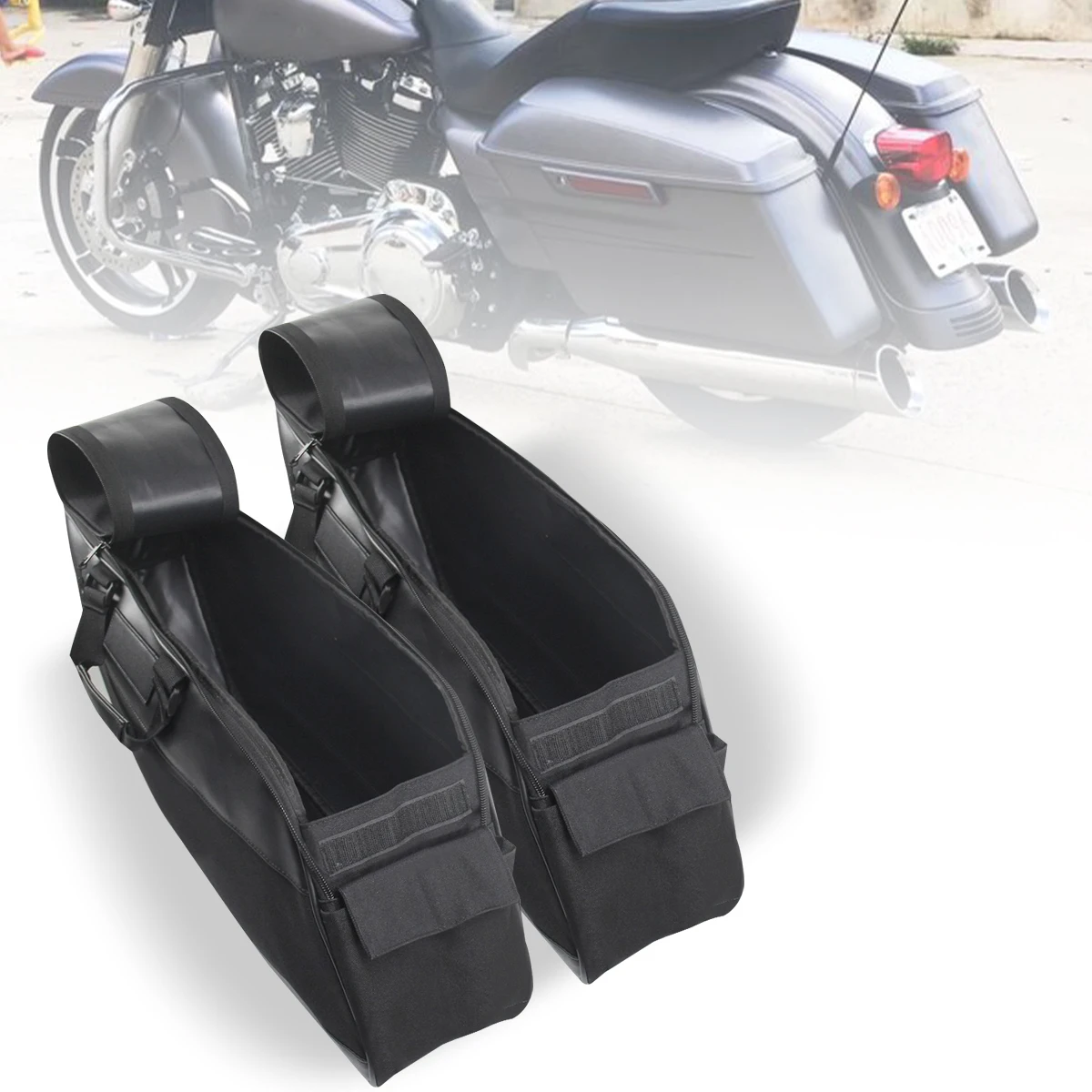 Hard Saddlebag Lage Liners Tour Pack Soft Liner Bags For Touring Electra Street Glide Road King 1993-2020