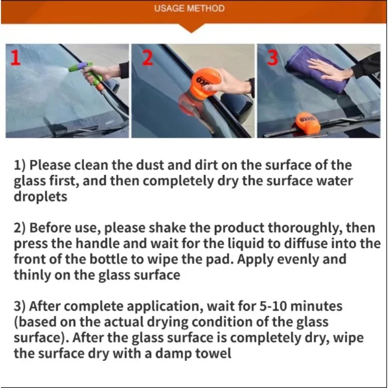 Japan 120Ml Soft99 Glaco Anti Rain Coating For Car Glass Hydrophobic Anti-Rain Liquid Windshield Mirror Mask ddmysmile Auto Chemical Smile -Rain