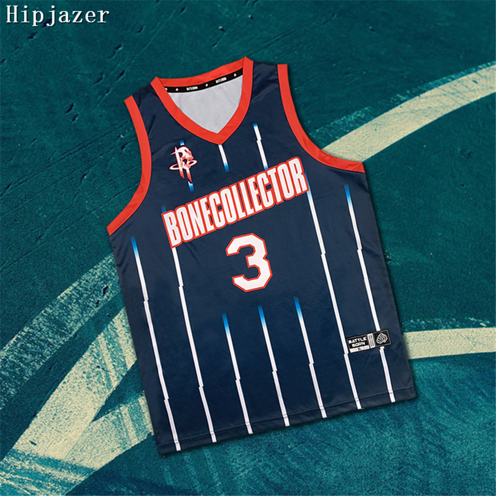 Hot Qucik-Dry Cosplay Europe Night 30# 3# Answers Bone Collectors Basketball Pants Jerseys Printing Sport shorts 532dc