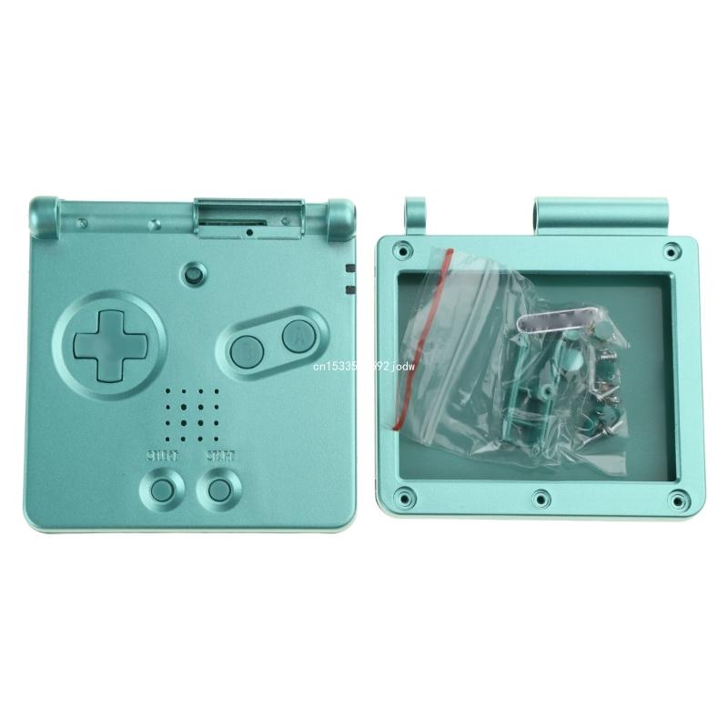 Solid Replacement Cover Case Color ABS for GBA Game Console Full Set Game hine Housing Gaming Accessories Dropship smile