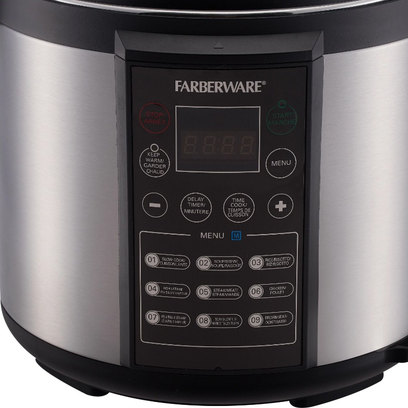 Farberware Programmable Digital Pressure Cooker, 6 Quart