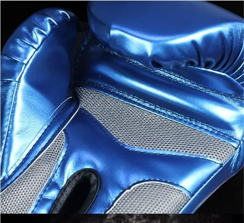 PU Gloves Professional Boxing Leather ddmysmile Muay Thai Guantes Ddmysmile De Boxeo Free Fight MMA Sandbag Training Glove For Men Women Smile