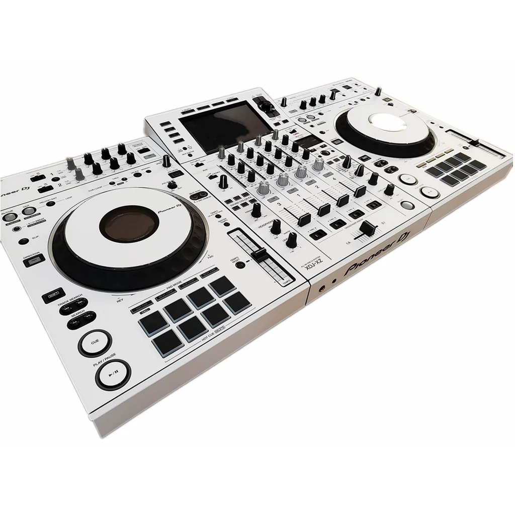 XDJ-XZ film controller skin, fully enclosed PC, imported white silver stickers in stock