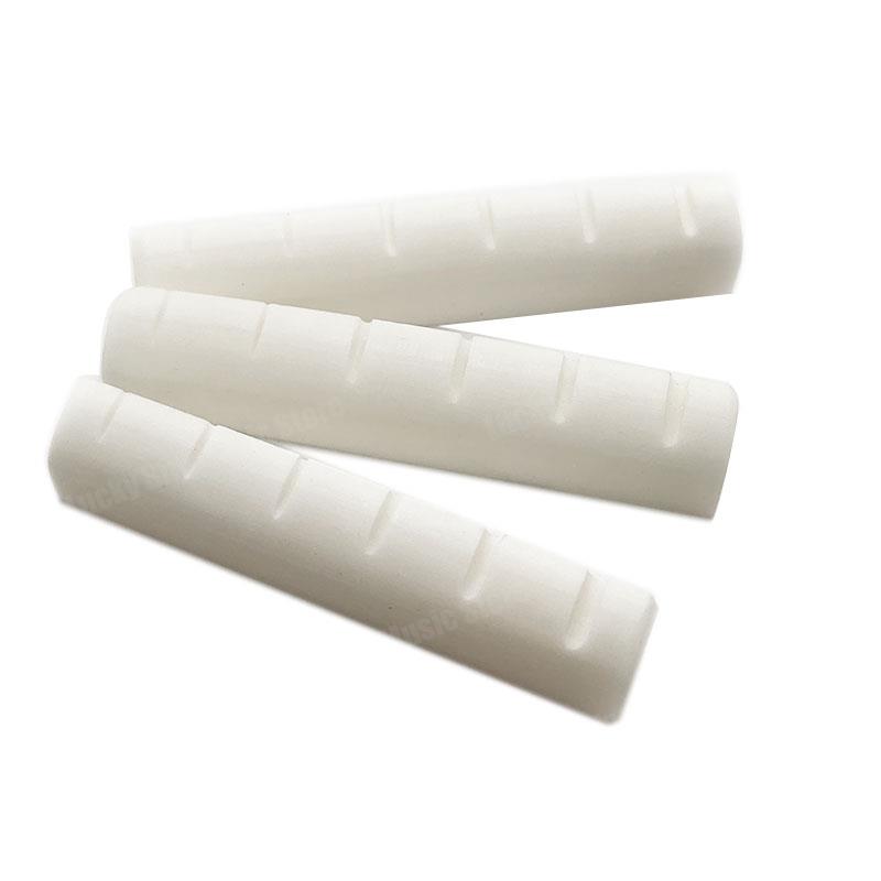 2pcs Pure Bone Guitar String Bridge Saddle Nut for Acoustic Guitar Musical Instrument 43/46/48/72/74/76MM