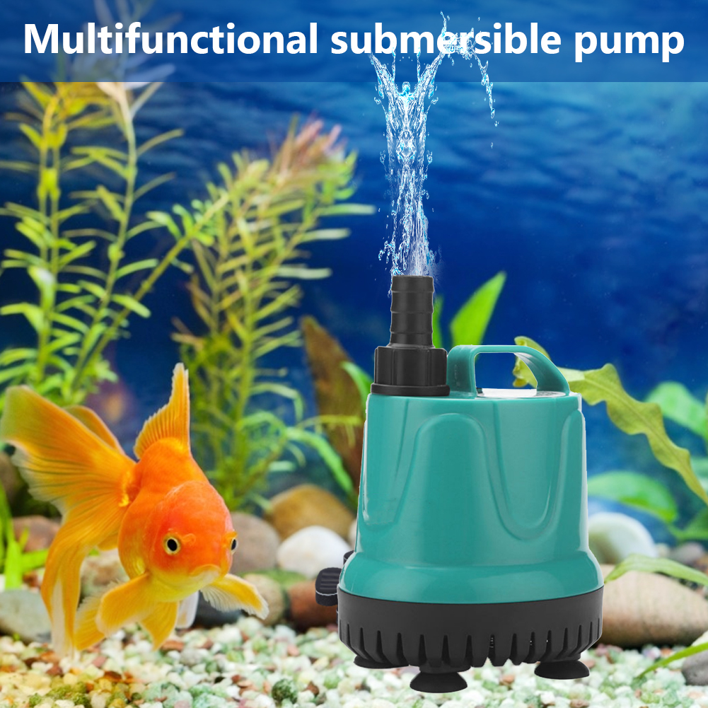 40w 60w 90w Ultra-Quiet Submersible Water Fountain Pump Filter Fish Pond Aquarium Water Pump Tank Fountain 220V 240V