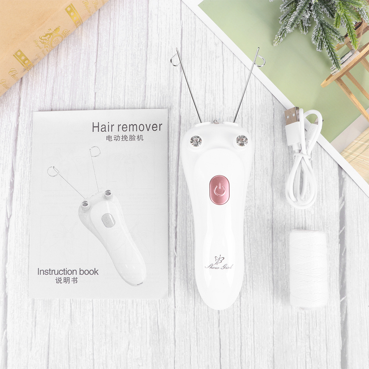 Womens Razors for Shaving Face Electric Facial Hair Removal Remover Epilator Tool Miss