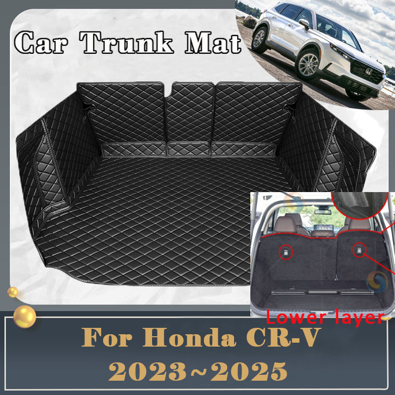 Car Trunk Mat For Honda CR-V CRV CR V 2023 2024 2025 Dirt-resistant Fully Surrounded Trunk Mat Rear Cargo Tray Car Accessories ae718 5 c6f41