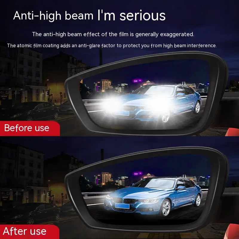 for Honda Accord 2003~2020 Full Cover Anti Fog Film Rearview Mirror Rainproof Clear Anti-fog Films Car Accessories 7 8 9 10 Gen
