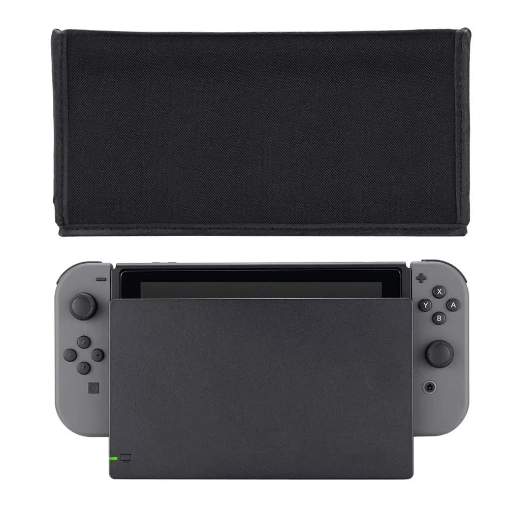 FROG Cover Dust DATA Dustproof Case Mesh Stopper Anti-Scratch Sleeve Compatible Nintendo Switch & OLED NS Switch Charging Dock & smile & &
