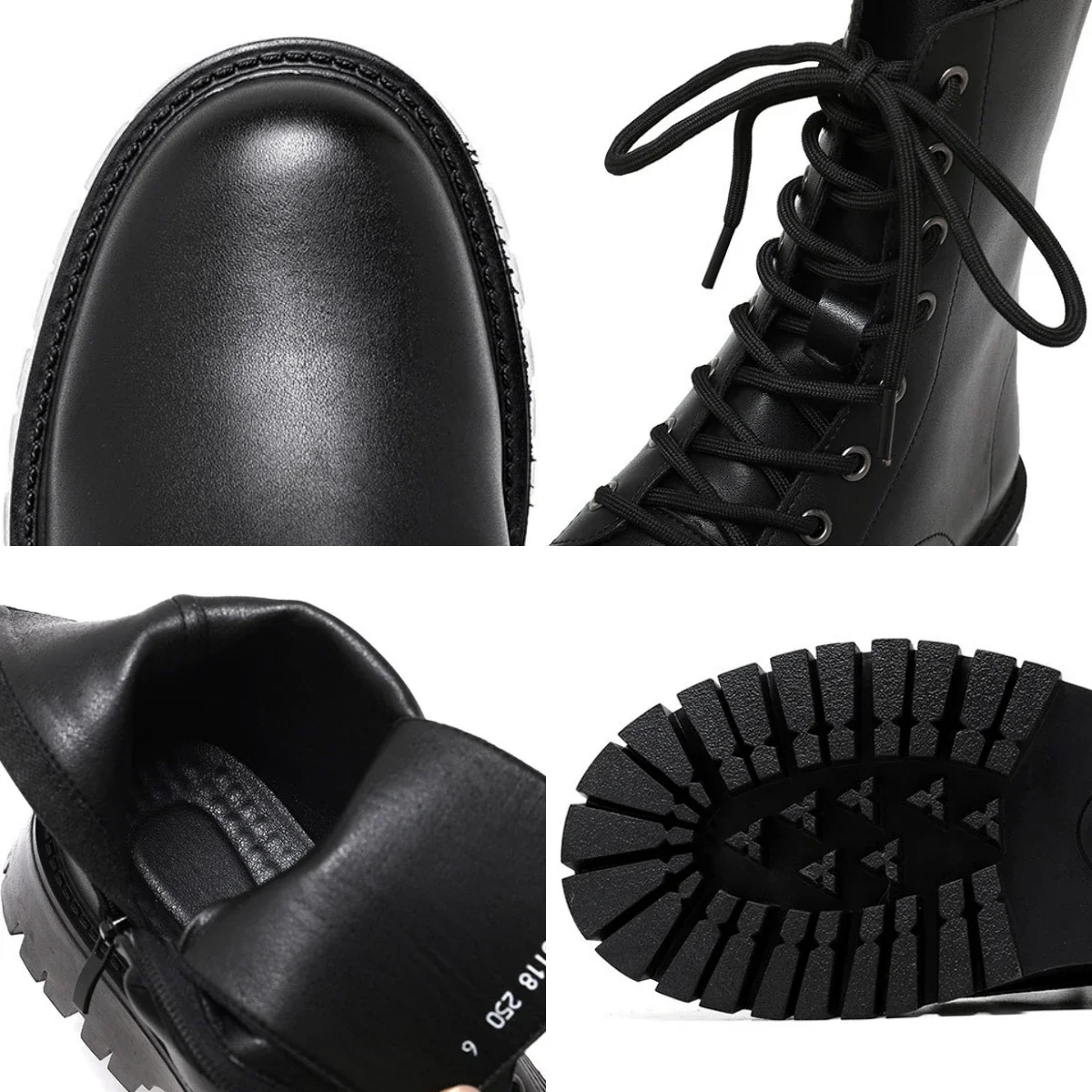 Winter Martin Men Boots Warm Motorcycle Riding Cycling Shoes Off-Road Racing Breathable Equipment Soft Black High-top Mid-calf dc3e0 cb52a