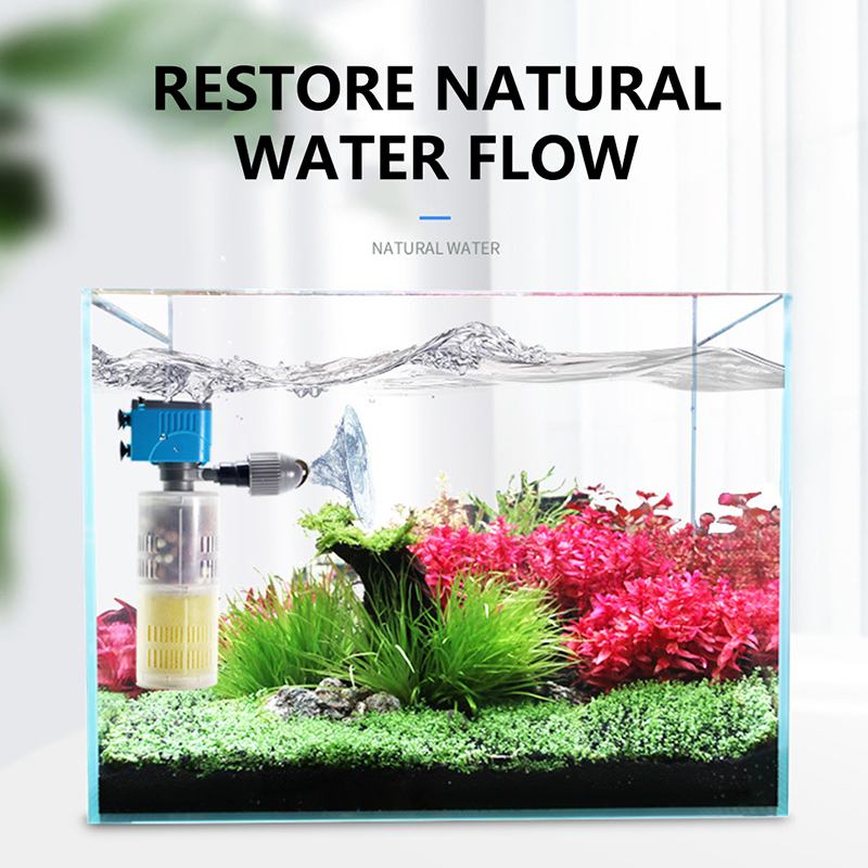 Wave Maker Rotary Pump Head Aquarium Fish Tank Oxygenation 360° Automatic Rotating And Making