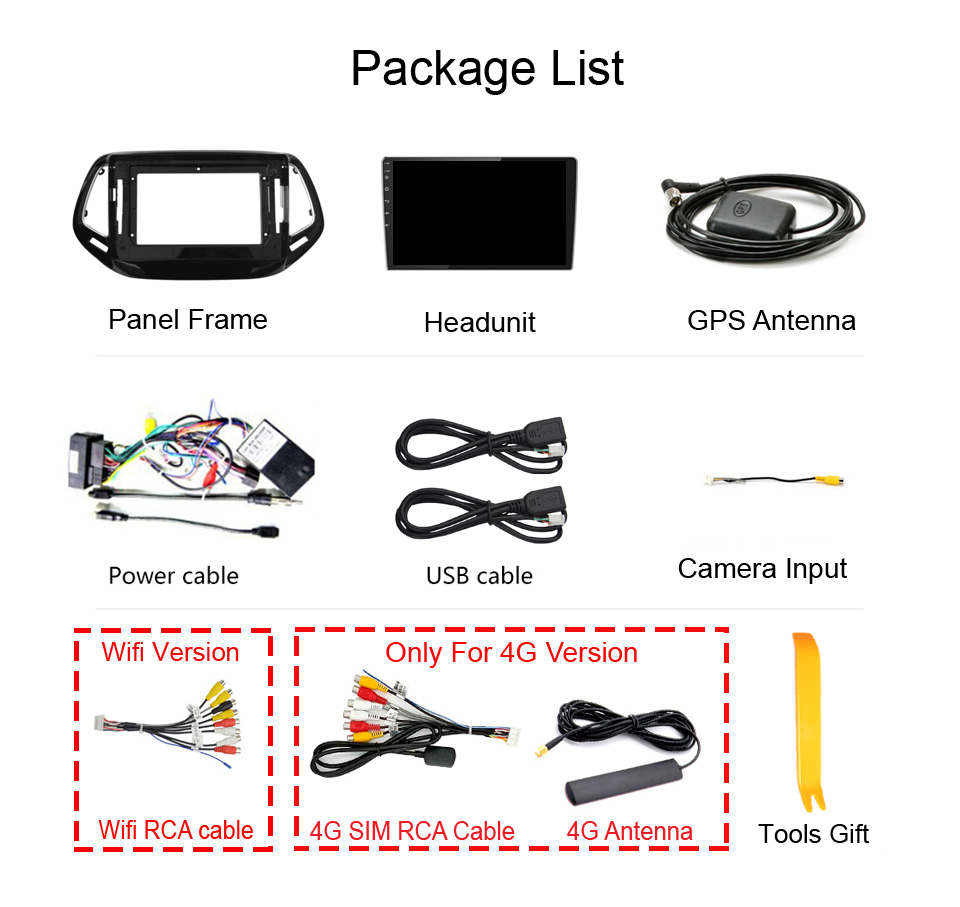 8+256 Android 12 Car Radio Multimedia Carplay For JEEP Compass 2 2017 2018 2019 2020 4G Wifi GPS DSP DVD 2 DIN Autoradio Stereo