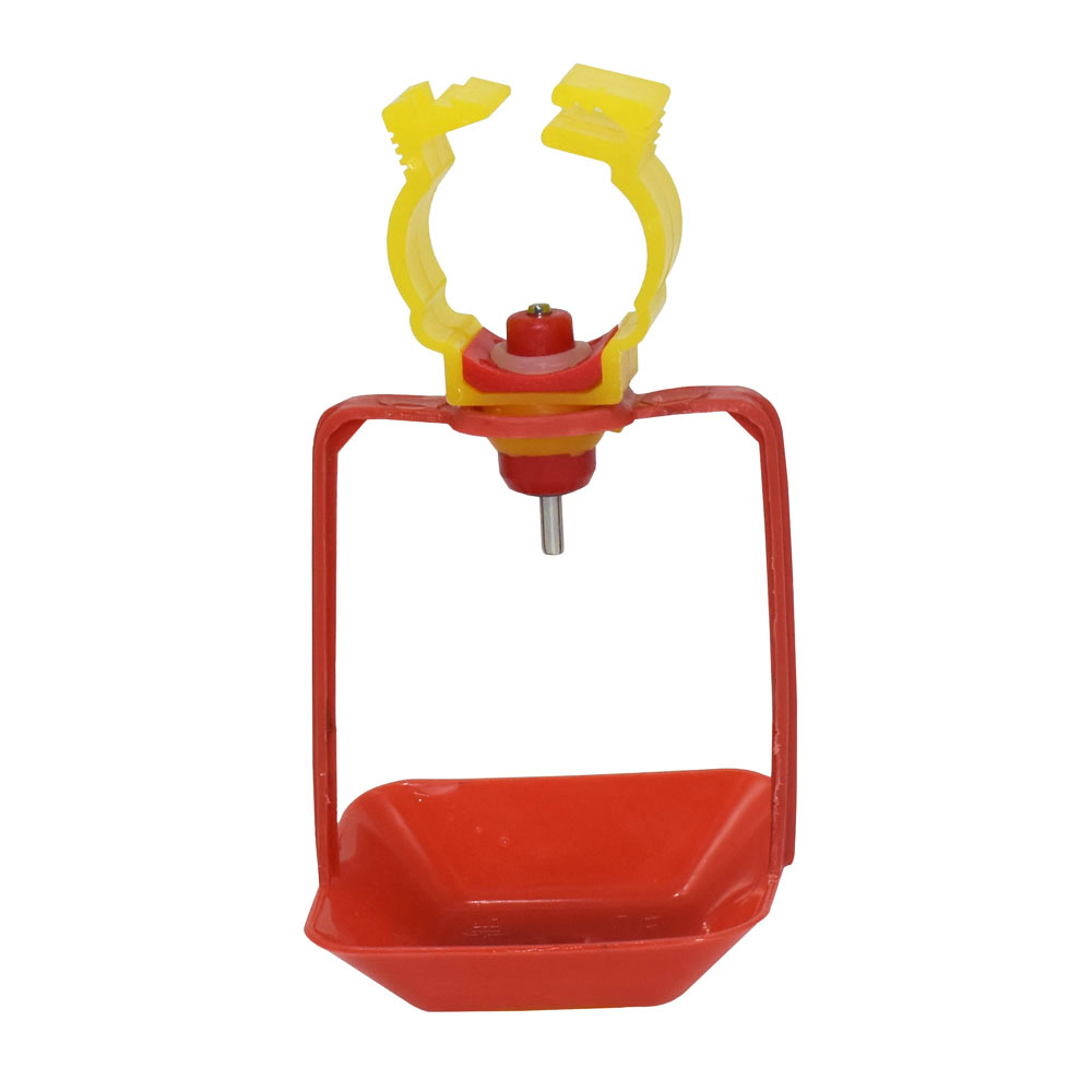 40 Pcs 25 Mm Chicken Quail Bird Automatic Water Bowl Yellow Nipple Drinker Hanging Drinking Cup Chicken Equipment