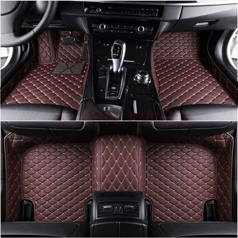Custom 3D Full Coverage Car Floor Mats for 1 Series E81 2 E82 E87 E88 F20 4 Door Interior Accessories Carpet