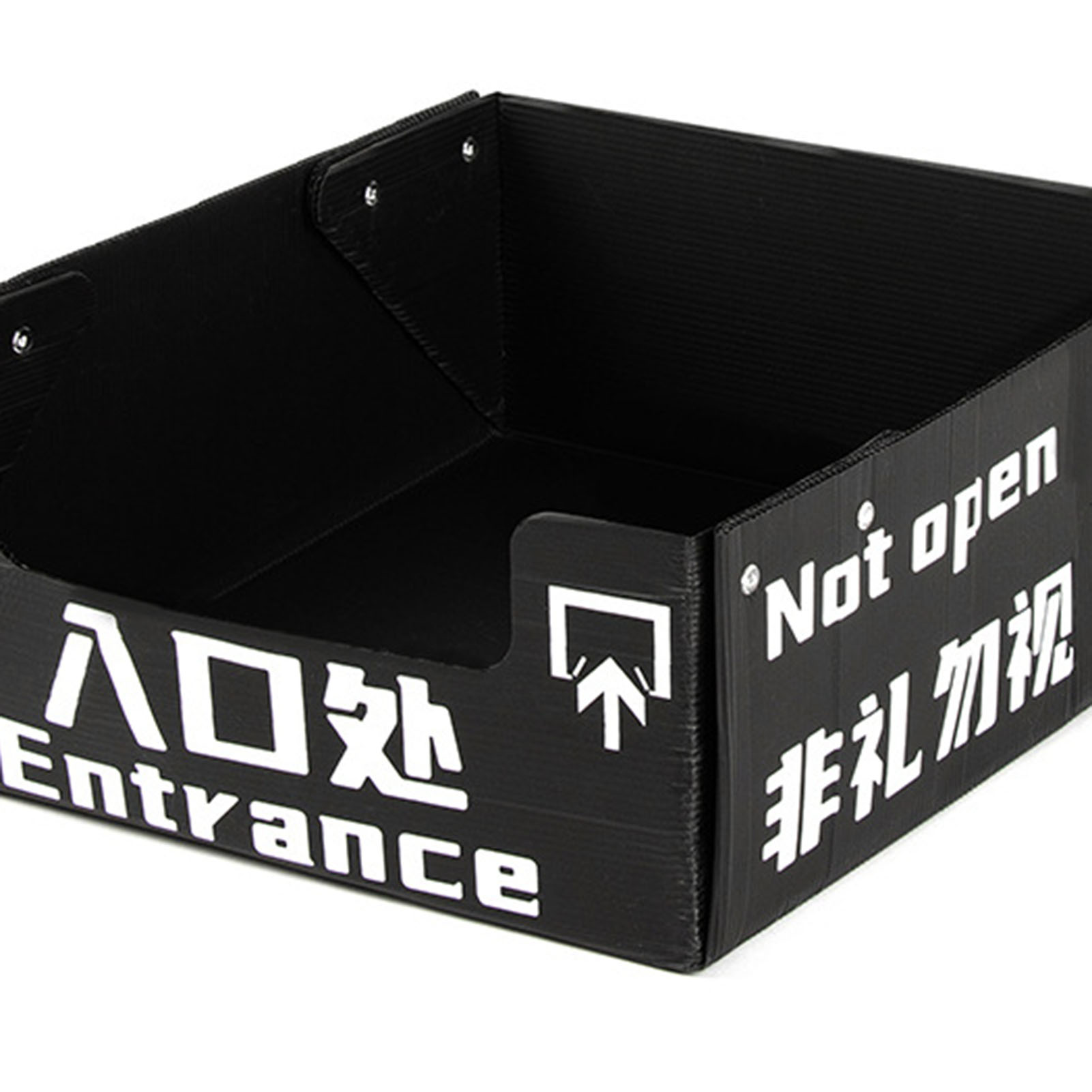Disposable Litter Box Multipurpose Portable Large Space Waterproof Leakage Proof Foldable Kitty Litter Box For Travel Outdoor