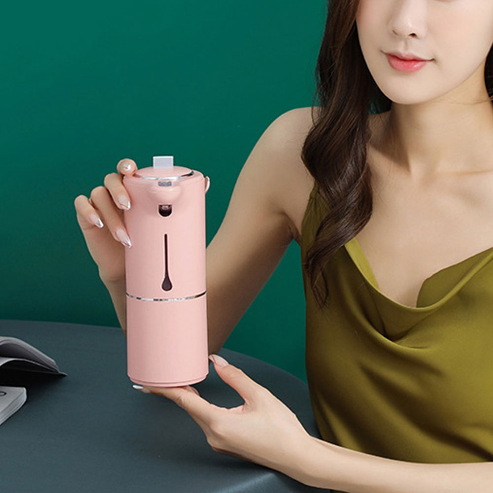 280 ML Electric Foam Soap Dispenser Automatic Soap Dispenser IPX5 Waterproof Hand Sanitizer Dispenser for Kitchen Bathroom Hotel