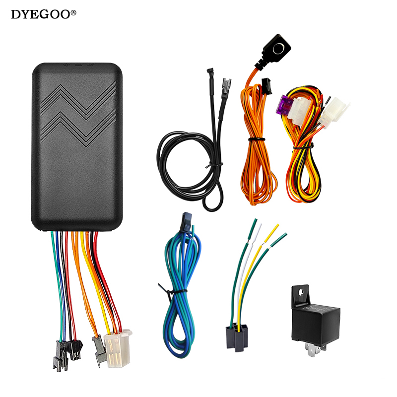DYEGOO 4G GT06 VEHICLE GPS TRACKER CAR GPS TRACKER MOTORCYCLE GPS CAR Mini GPS GSM SMS locator with real time Tracking 05e23