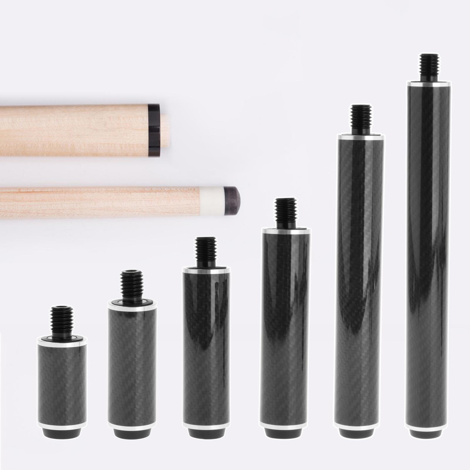 Billiards Pool Cue Extension, Snooker Cue Extended, Cue End Lengthener with Back